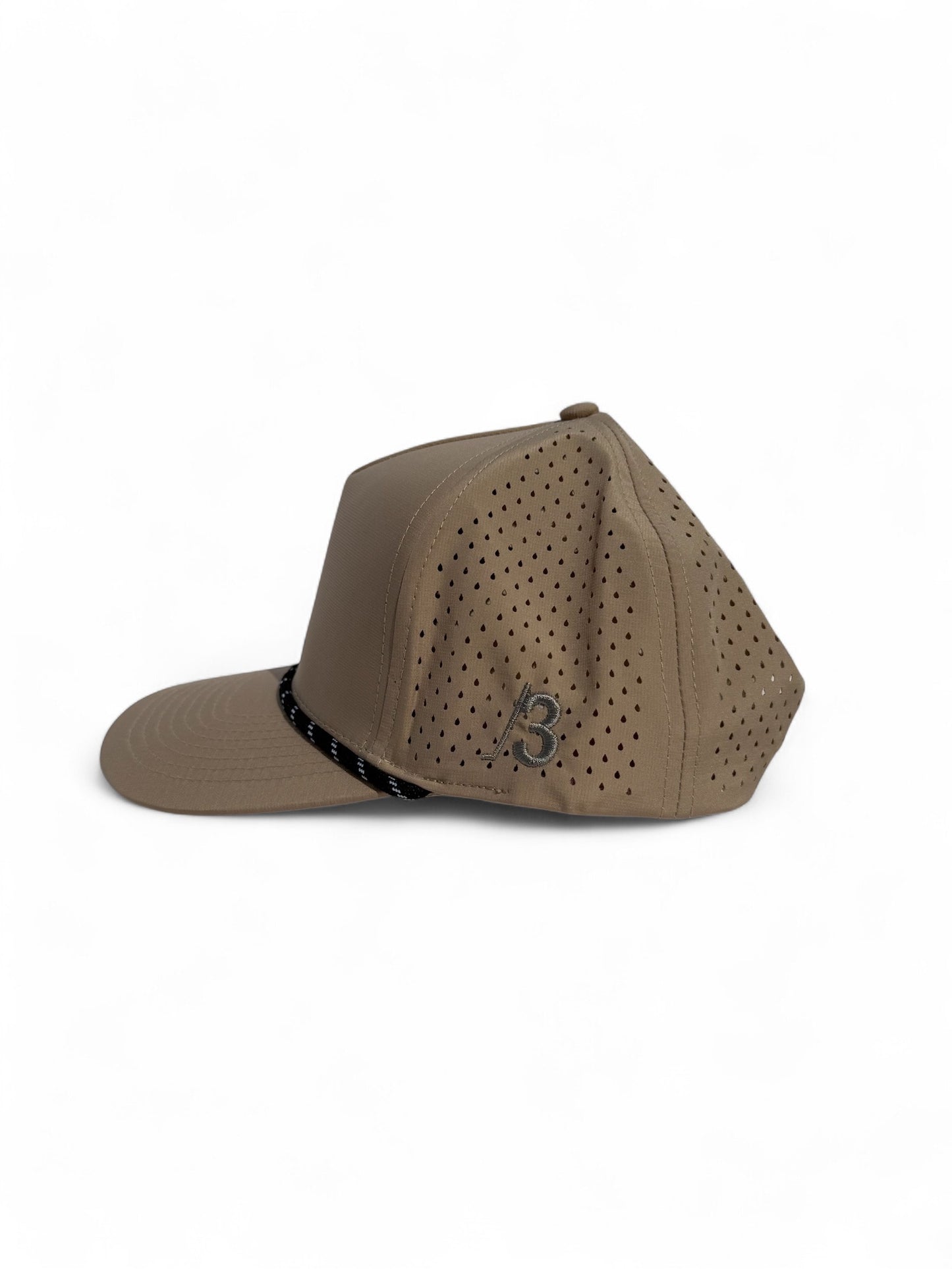 The Bear | Beige Print Rope Hat
